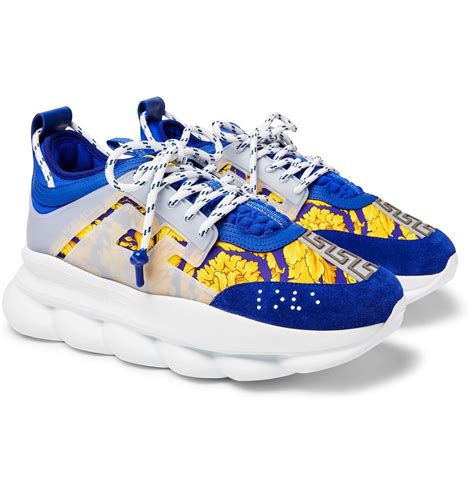 versace chain reaxtion|authentic versace chain reaction sneakers.